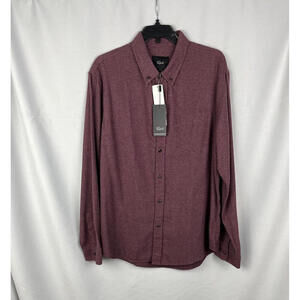 Rails Runson Button Down Shirt Currant Size L